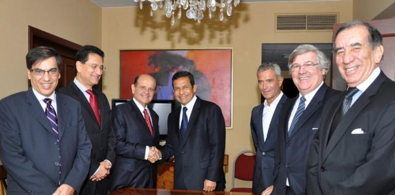 Miembros de Confiep felicitan a Presidente electo Ollanta Humala 