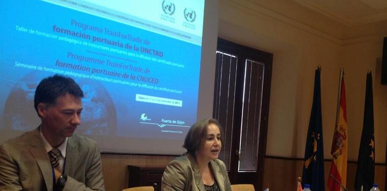 El Musel acoge un nuevo taller de formación de instructores con UNCTAD, de Naciones Unidas