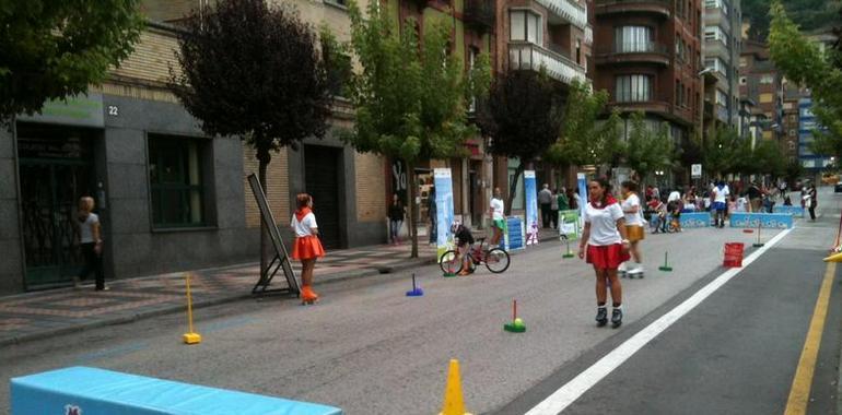 Mieres celebra su "Día sin coche"