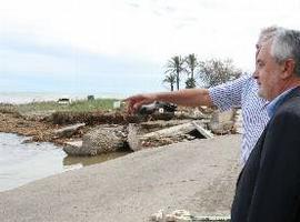 Continúan los trabajos de limpieza y reparación de daños por el temporal en Málaga y Almería 