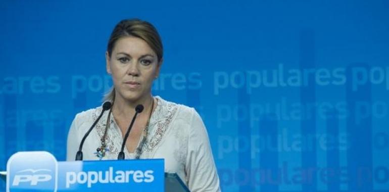 Cospedal apela a la solidaridad de todos los españoles para salir de la crisis
