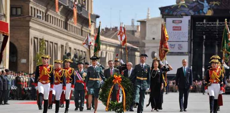 El ministro del Interior preside en Zaragoza la festividad de la Patrona de la Guardia Civil