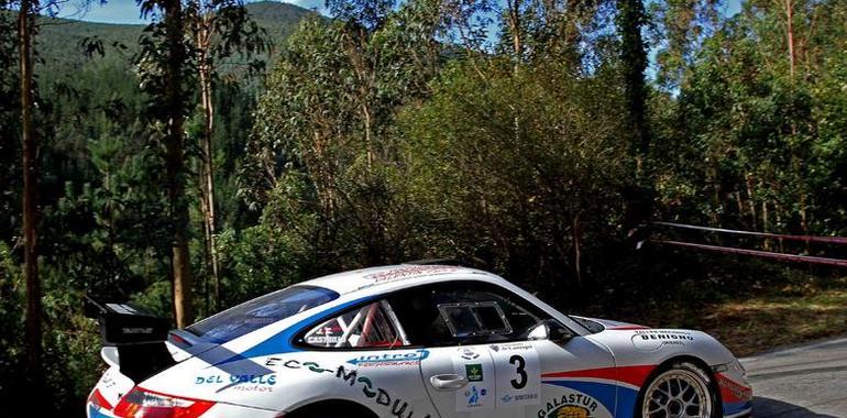 Julio César Castrillo logra la victoria en la primera prueba del campeonato de Asturias de rallysprint