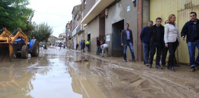 Protección Civil de Aragón teme otra crecida en el río Gállego