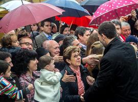 "Parece que llueve, Altezas, pero es que lloramos de alegría"
