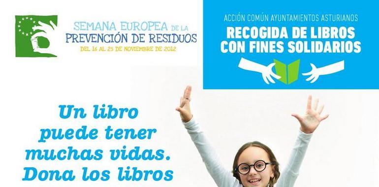 Recogida de libros usados con fines solidarios 