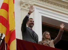 Los Príncipes de Asturias en 'el compromiso de Caspe'