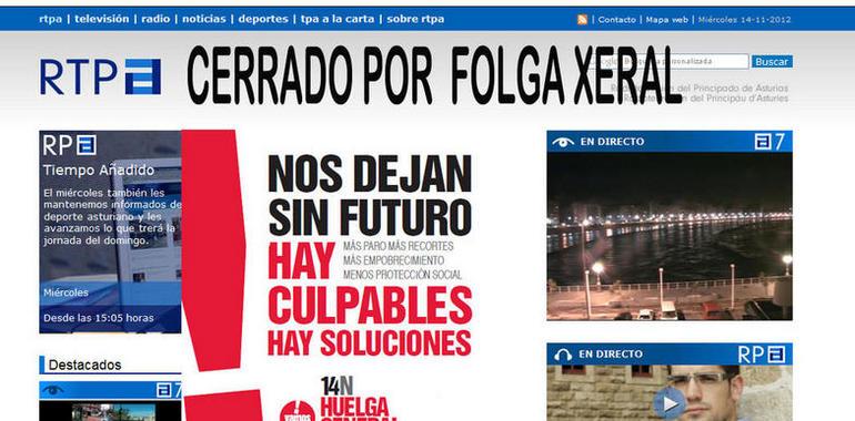 La jornada de Huelga General, con un mayor seguimiento en Asturias, trascurre con normalidad