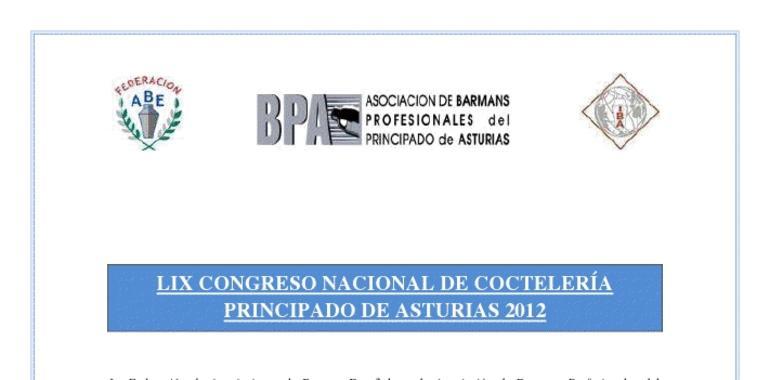 Todo a punto para el Campeonato de España de Coctelería en Oviedo