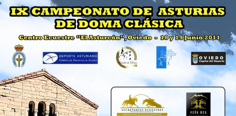Campeonato de Asturias de Doma Clásica, este fin de semana en el Asturcón