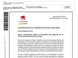 Iu pide que el gerente de la FMC de Oviedo no se nombre 'a dedo'