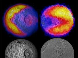 Cassini se topa con 'Pacman'