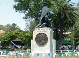 Nuevo emplazamiento de 'Pelayo' en el Parque Asturias de México
