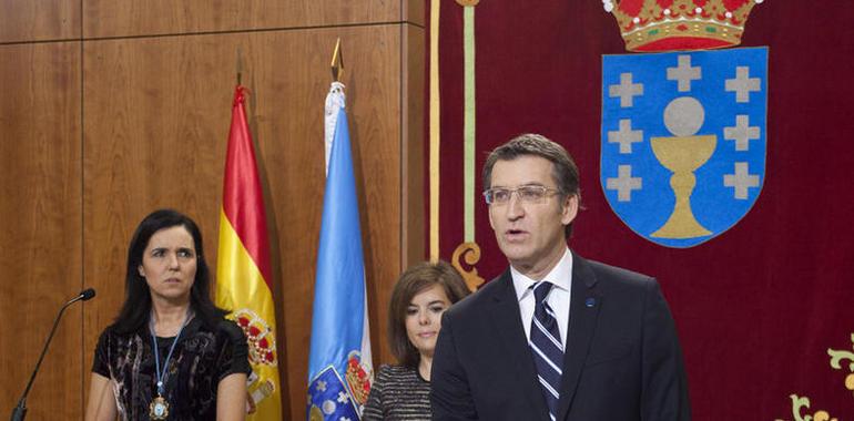 Núñez Feijoo tomó posesión como presidente de la Xunta de Galicia  