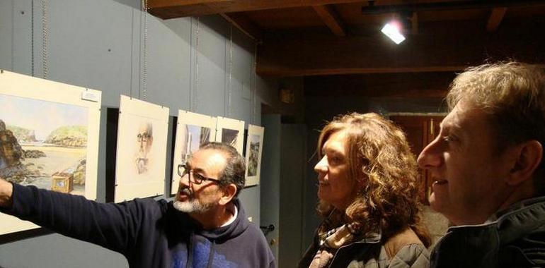 La Casa de Cultura de Llanes cuelga una exposición antológica del pintor Vicente Sobero García