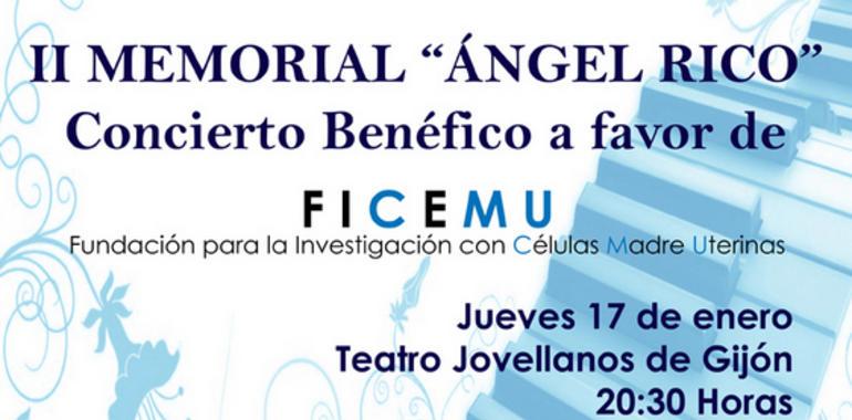 Presentación del “II Memorial “Ángel Rico”. Concierto Benéfico a favor de FICEMU”.