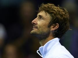 Partido de tenis Juan Carlos Ferrero - José Luis Franco, en Avilés, contra la fibrosis quística