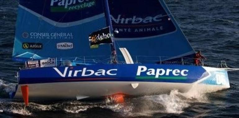 Jean-Pierre Dick ha perdido toda su quilla, adiós a subir al podio en tercera posición