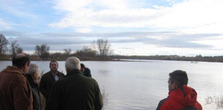 La crecida del Ebro afecta a 8.453 hectáreas de cultivo