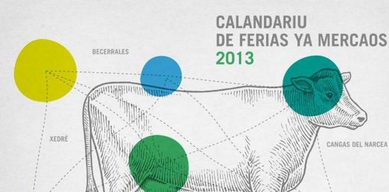 Cangas divulga un calandariu de ferias ya mercaos n