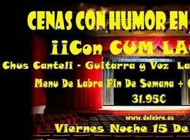 Cum Laude abre el viernes las 'Cenas con humor' en el restaurante De Labra 