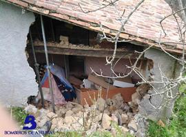 Otra trágica muerte en menos de 24 horas al derrumbarse una vivienda en Carúa, Parres