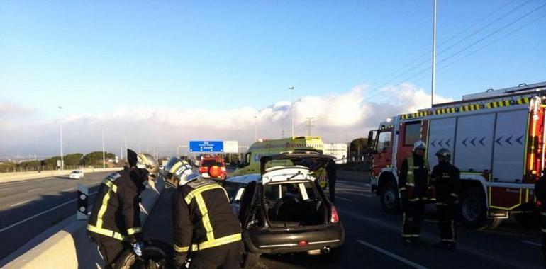 Una mujer gravemente herida en un accidente de tráfico en Galapagar