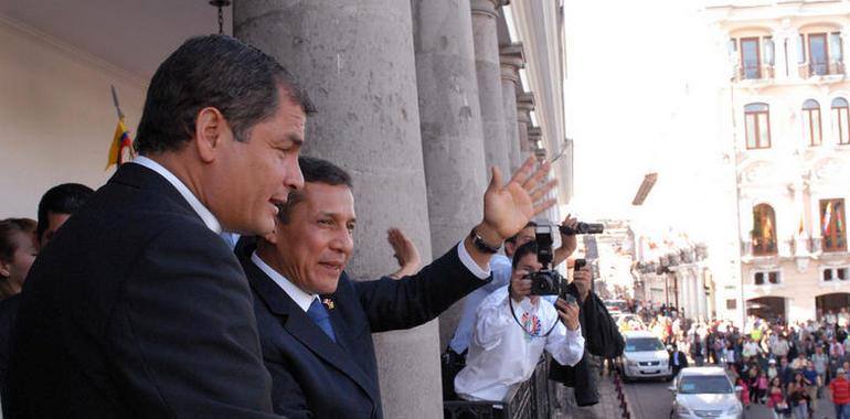 Humala en Ecuador : “Me siento como en casa”