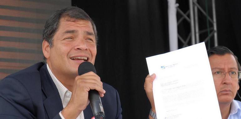 Ecuador no consentirá que las FARC actúen en el país, afirma Correa