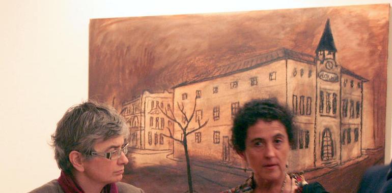 Ana González inauguró la exposición La Luz, de Javier del Río