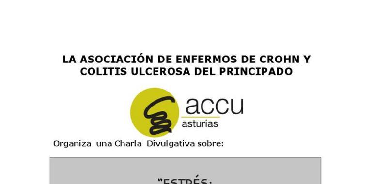Conferencia de ACCU-Asturias sobre el estrés y su manejo en el Antiguo Instituto Jovellanos