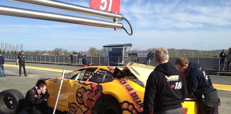 Día de pruebas para Javi Villa en Nogaro
