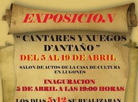  "La Sidrina" organiza en Lugones la exposición "Cantares y xuegos d´antaño"