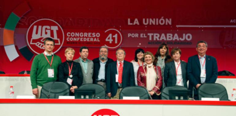 La Comisión Ejecutiva Confederal de UGT ha sido elegida por el 86,32% de los votos