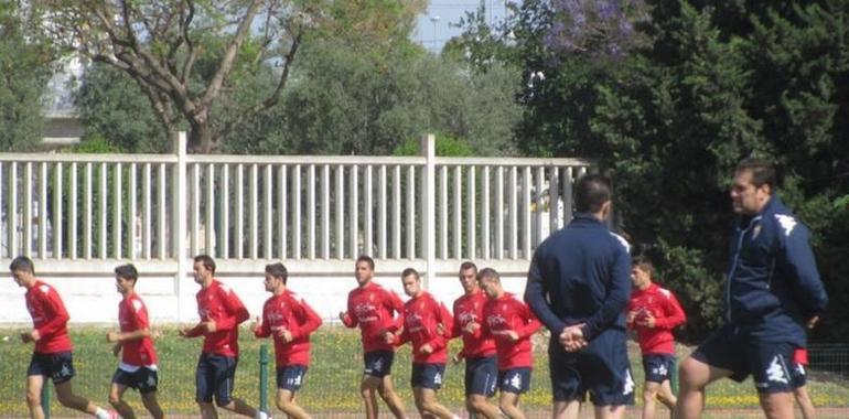 El Sporting se ejercita en Jerez 