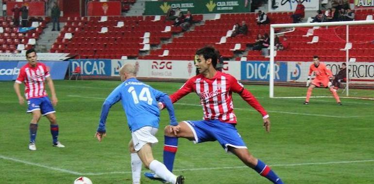 El Sporting B despide el campeonato con el objetivo de sorprender al Oviedo