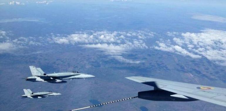 Fuerza Aérea Colombiana abastece por vez primera a aviones de la OTAN en vuelo