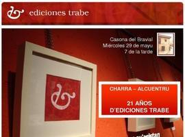 La Casona del Bravial acoge la conmemoración del 21 aniversario de la editorial Trabe
