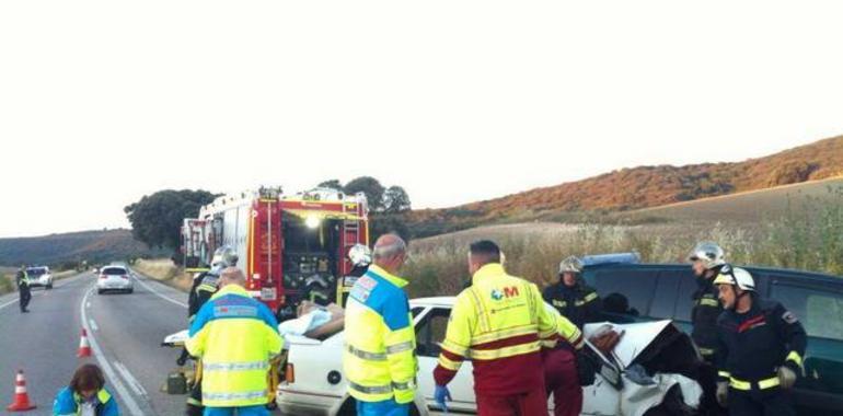 Una mujer de 40 años gravemente herida en un accidente en Morata de Tajuña