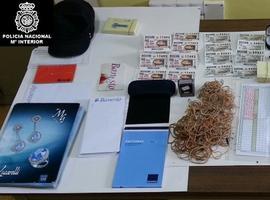 Cuatro detenidos en Oviedo por la estafa del “tocomocho”