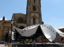Comienza el montaje de la exposición de la Sábana Santa 