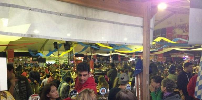 El Oktoberfest, torero:El coso del Bibio hasta la bandera