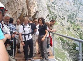 Excursión de Asturies ConBici 'acompañando al Cares'