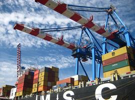 El movimiento de contenedores en El Musel crecio un 29'1%