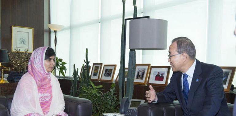 Malala: “Un niño, un maestro, un lápiz y un libro, pueden cambiar el mundo”