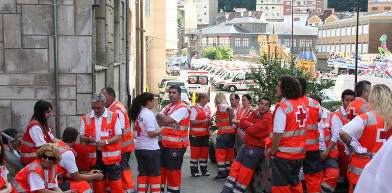 Cruz Roja moviliza 100 voluntarios para apoyar la seguridad en El Carmen de Cangas