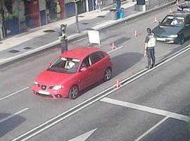Control policial en General Elorza 