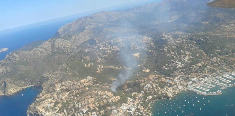 El incendio forestal de Andratx puede quedar controlado hoy