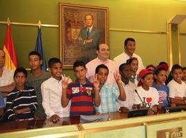 Niños saharauis en Oviedo con 'Vacaciones en paz' 