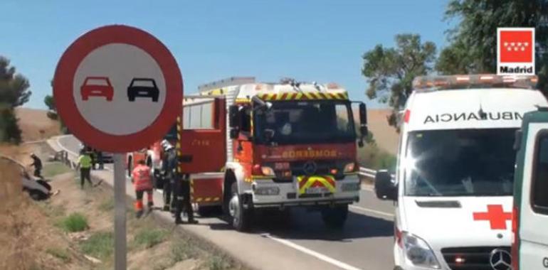 Muere un varón de 80 años en accidente de tráfico en Arganda del Rey